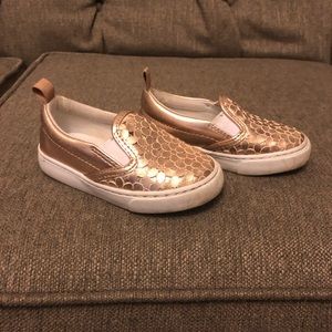 Gymboree Rose Gold Sneakers